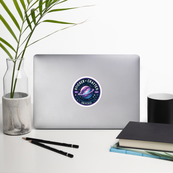 Sticker Crafted Universe Logo Sticker