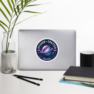 Sticker Crafted Universe Logo Sticker