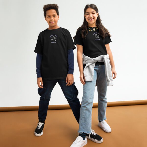 Sticker Crafted Universe Kids Tee