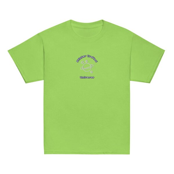 Sticker Crafted Universe Kids Tee