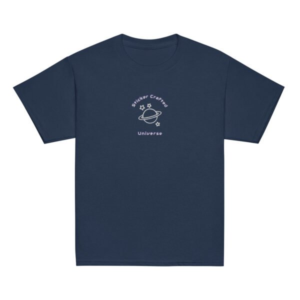 Sticker Crafted Universe Kids Tee