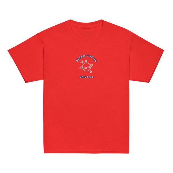 Sticker Crafted Universe Kids Tee