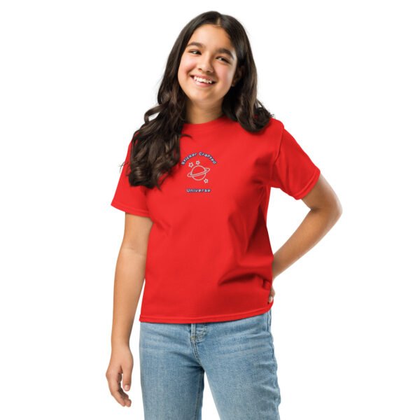 Sticker Crafted Universe Kids Tee
