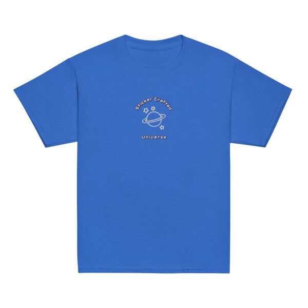Sticker Crafted Universe Kids Tee