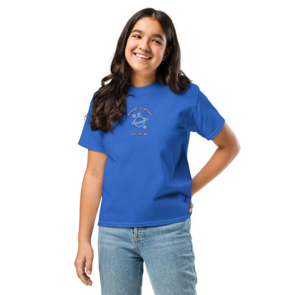 Sticker Crafted Universe Kids Tee