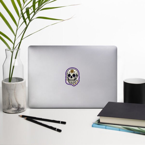 Cosmic Calavera Skull Sticker