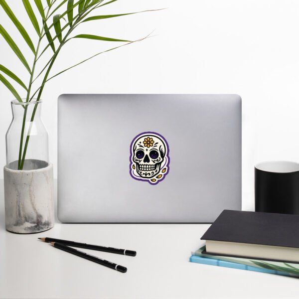 Cosmic Calavera Skull Sticker